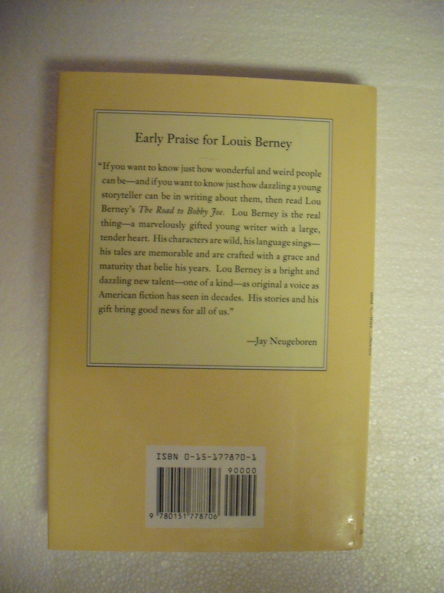 Road to Bobby Joe and Other Stories by Louis Berney