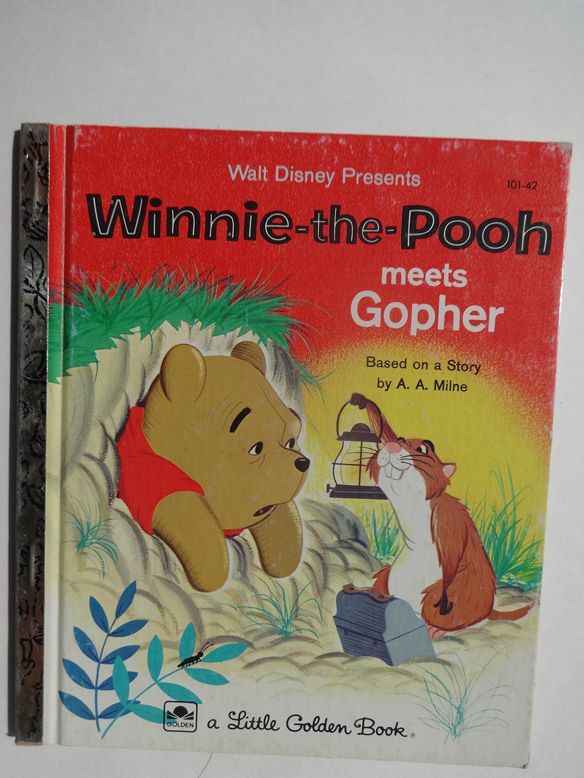 Winnie the Pooh Meets Gopher (Winnie the Pooh, Meets Gopher)