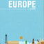 Rail Map of Europe with Ferry Routes by East View Map Link