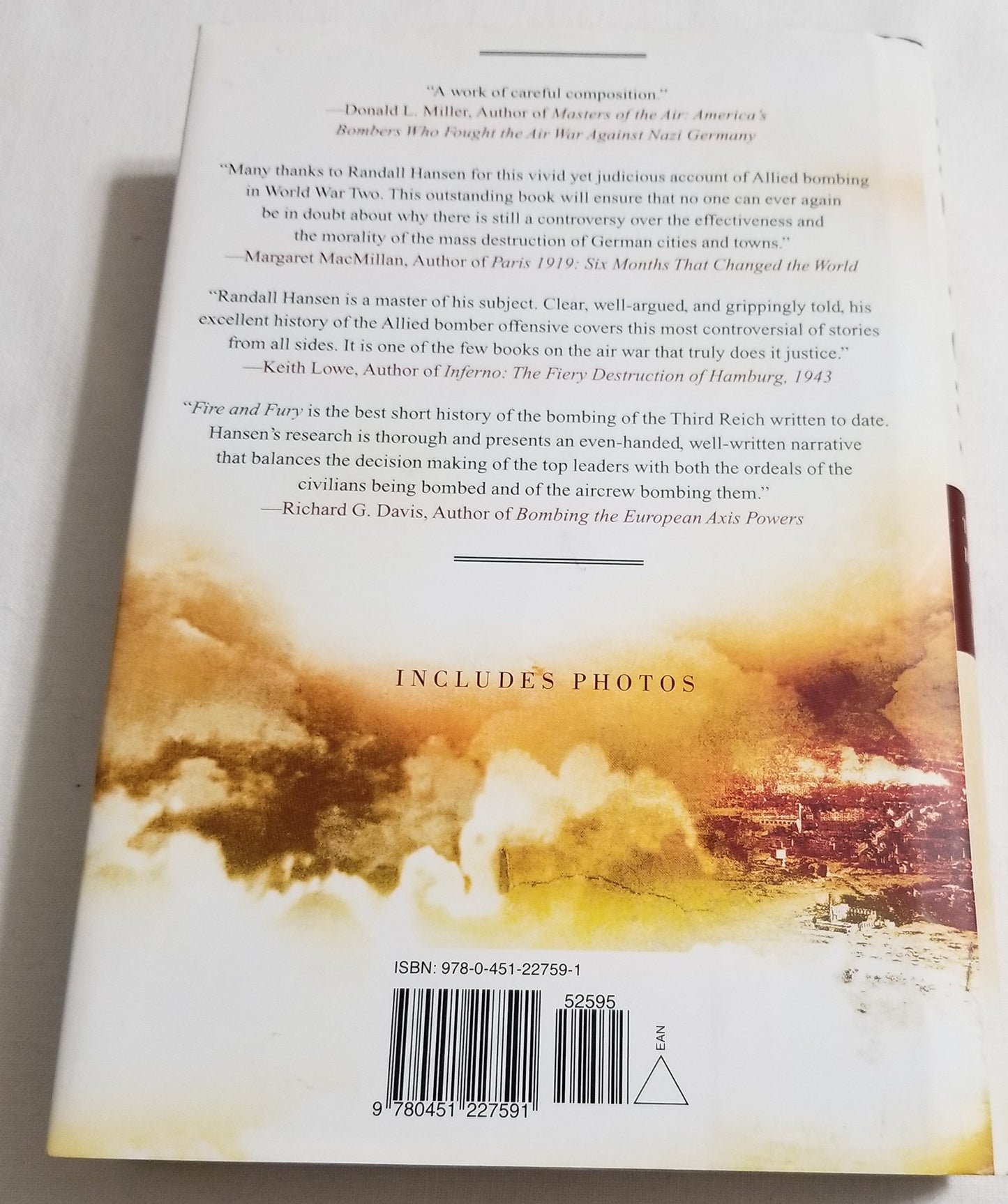 Fire and Fury: The Allied Bombing of Germany, 1942-1945 by H