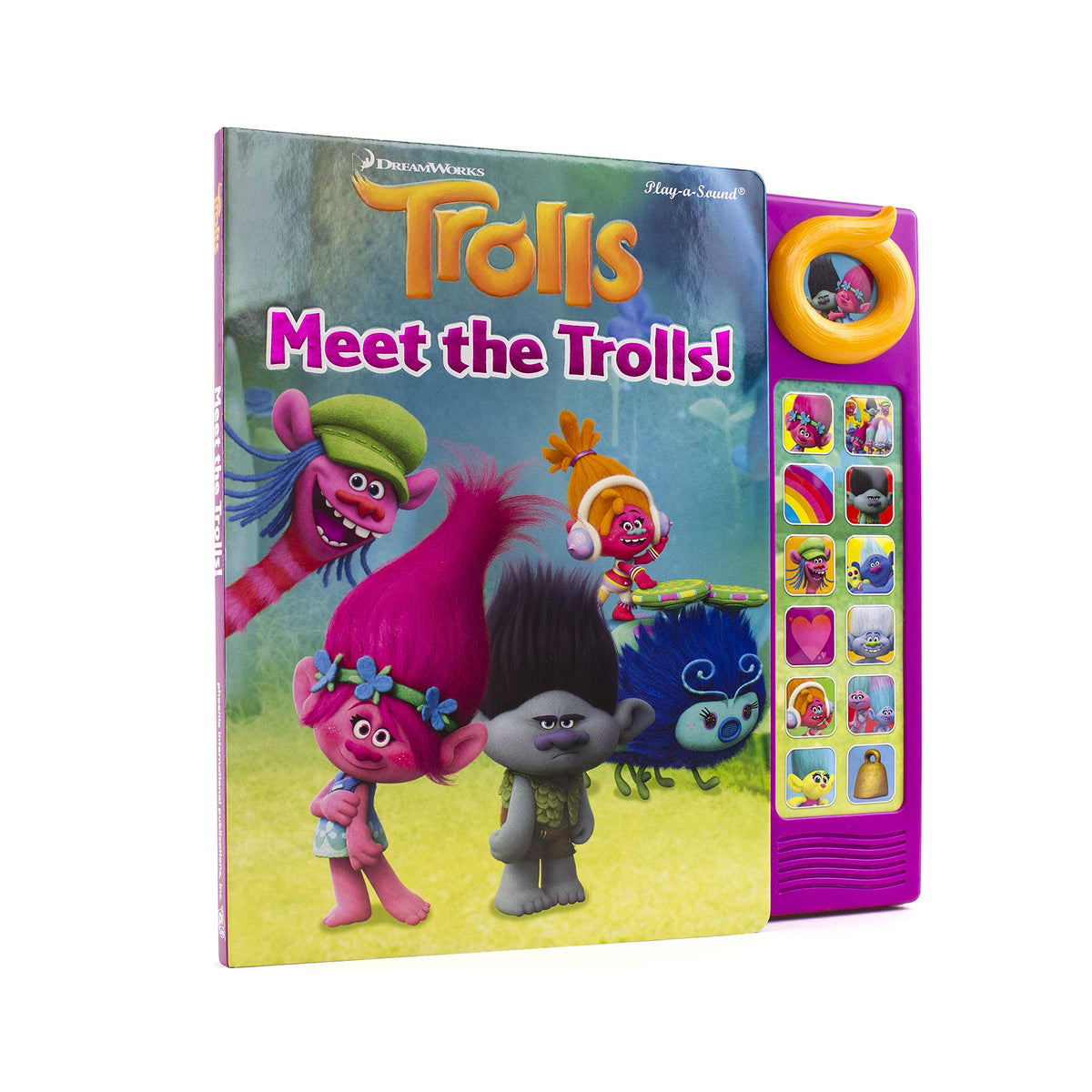 DreamWorks - Trolls - Meet the Trolls 13-Button Sound Book - PI Kids