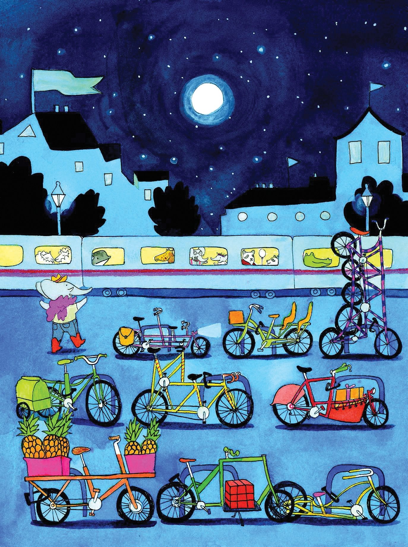 Cycle City (City Books for Kids, Find and Seek Books)