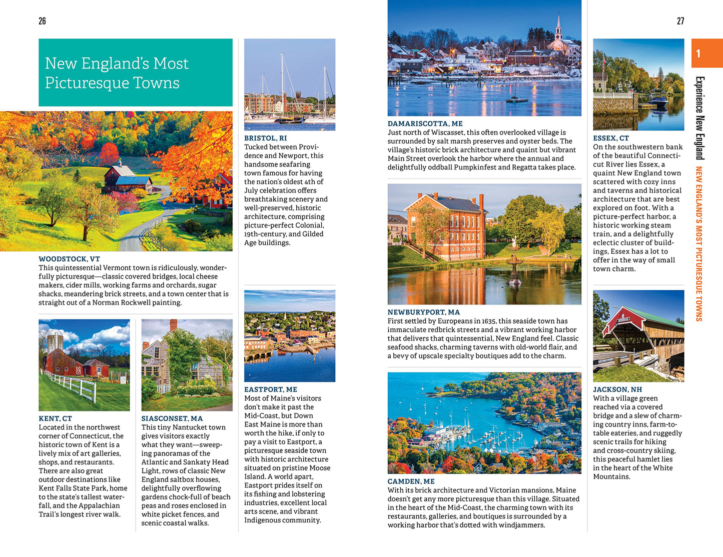 Fodor's New England: with the Best Fall Foliage Drives, Scenic Road Trips, and Acadia National Park (Full-color Travel Guide)