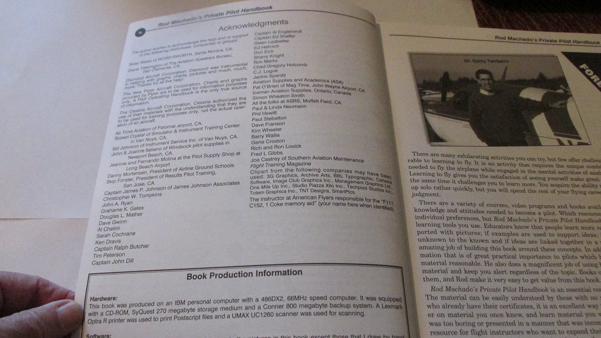 Rod Machados Private Pilot Handbook: The Ultimate Private Pilot Book