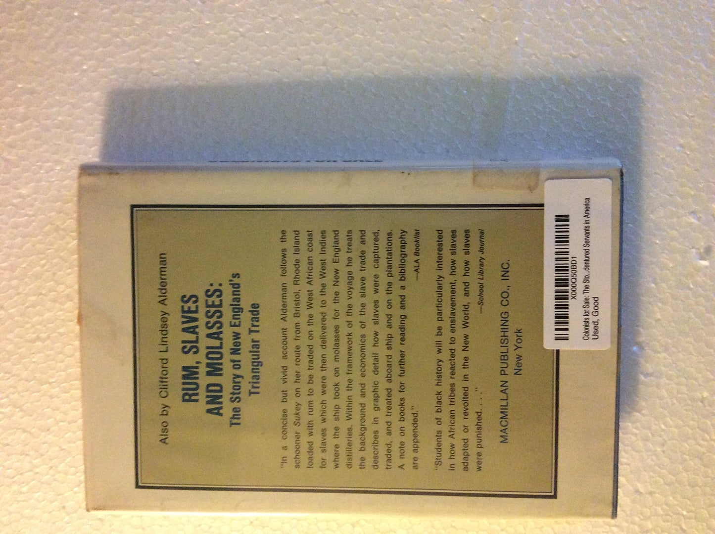 Colonists for Sale: The Story of Indentured Servants in Amer