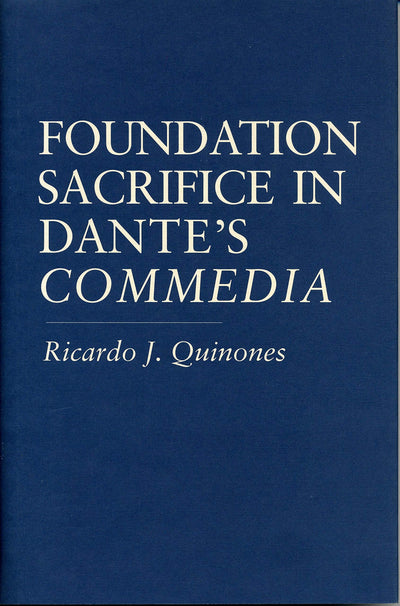 Foundation Sacrifice in Dante's Commedia