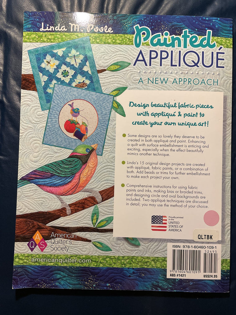 Painted Appliqué - A New Approach — back cover