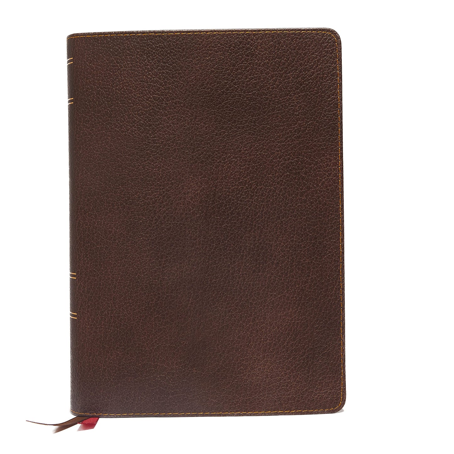 NKJV Study Bible, Premium Calfskin Leather, Brown, Full-Color, Thumb Indexed, Comfort Print: The Complete Resource for Studying Gods Word