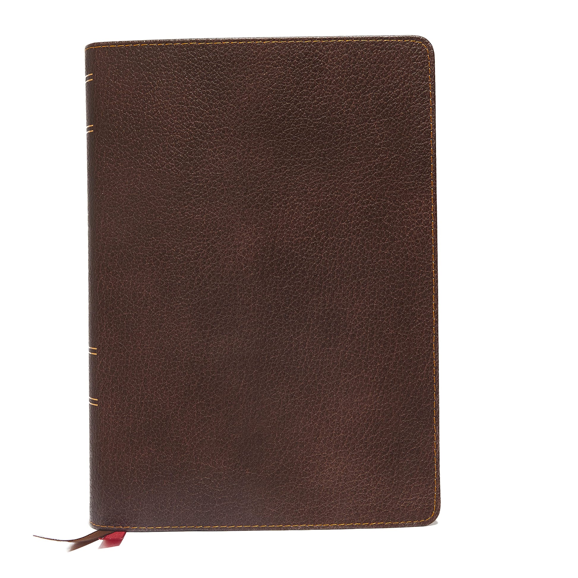 NKJV Study Bible, Premium Calfskin Leather, Brown, Full-Color, Thumb Indexed, Comfort Print: The Complete Resource for Studying Gods Word