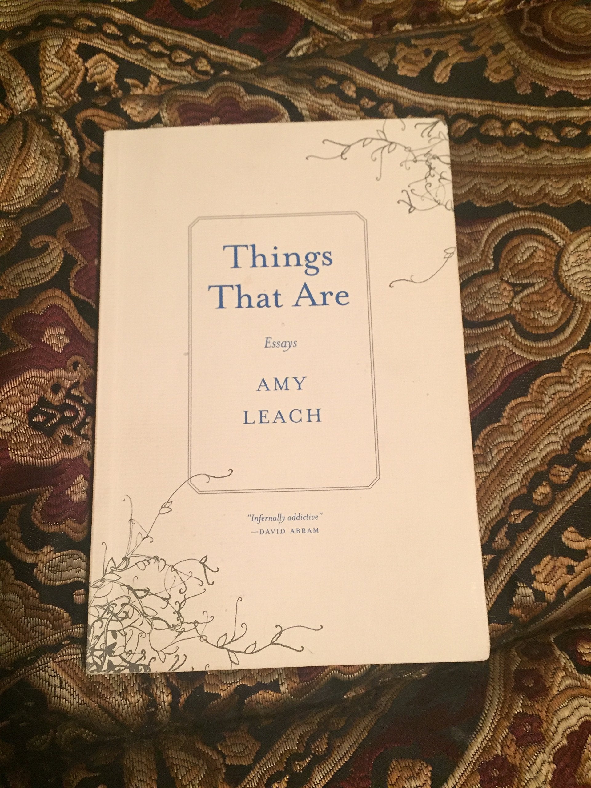 Things That Are: Essays