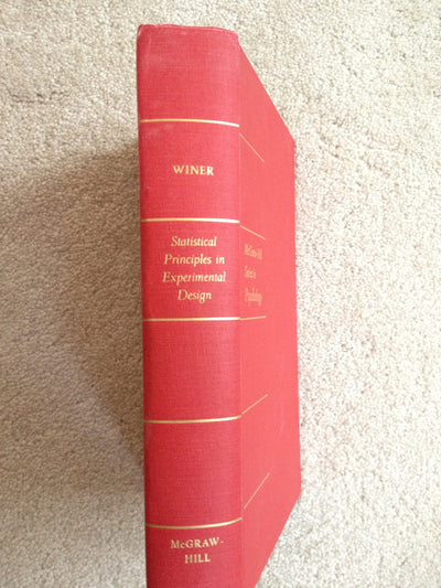 Statistical Principles In Experimental Design
