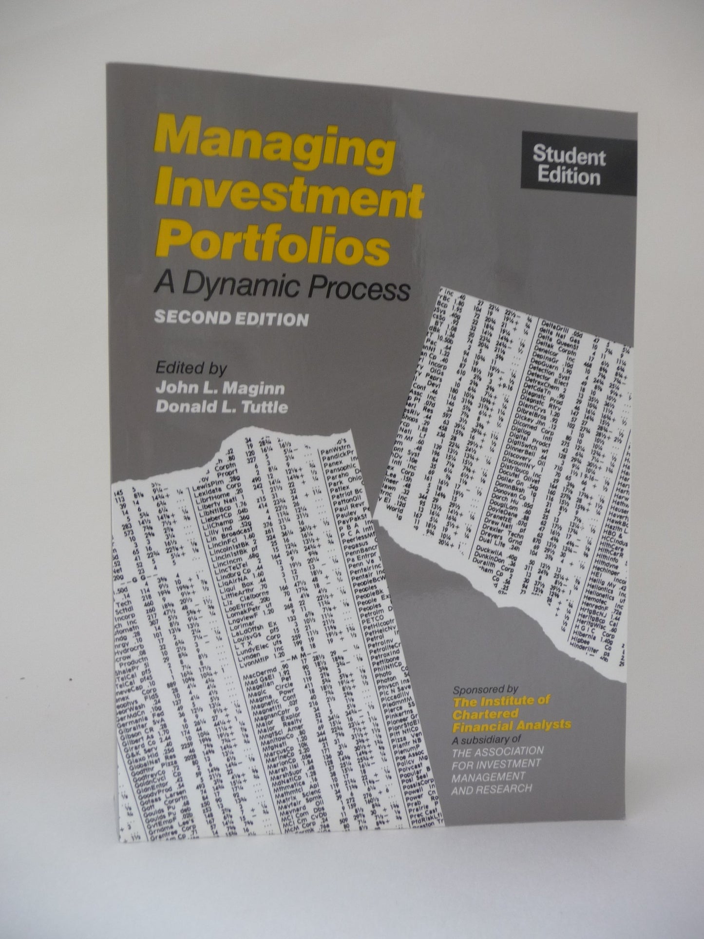 Managing Investment Portfolios: A Dynamic Process