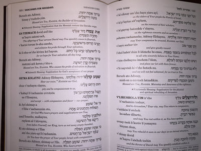Siddur: ArtScroll Transliterated Linear : Weekday by Scherma