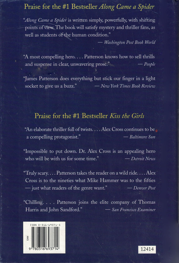 Jack & Jill (Alex Cross) — back cover