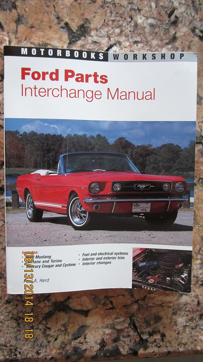 Ford Parts Interchange Manual