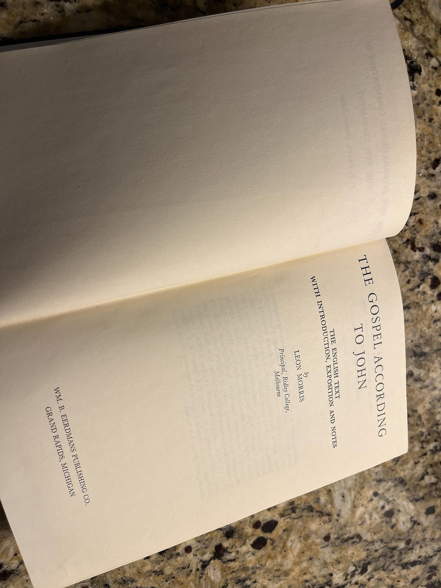 The Gospel According to John (The New International Commentary)