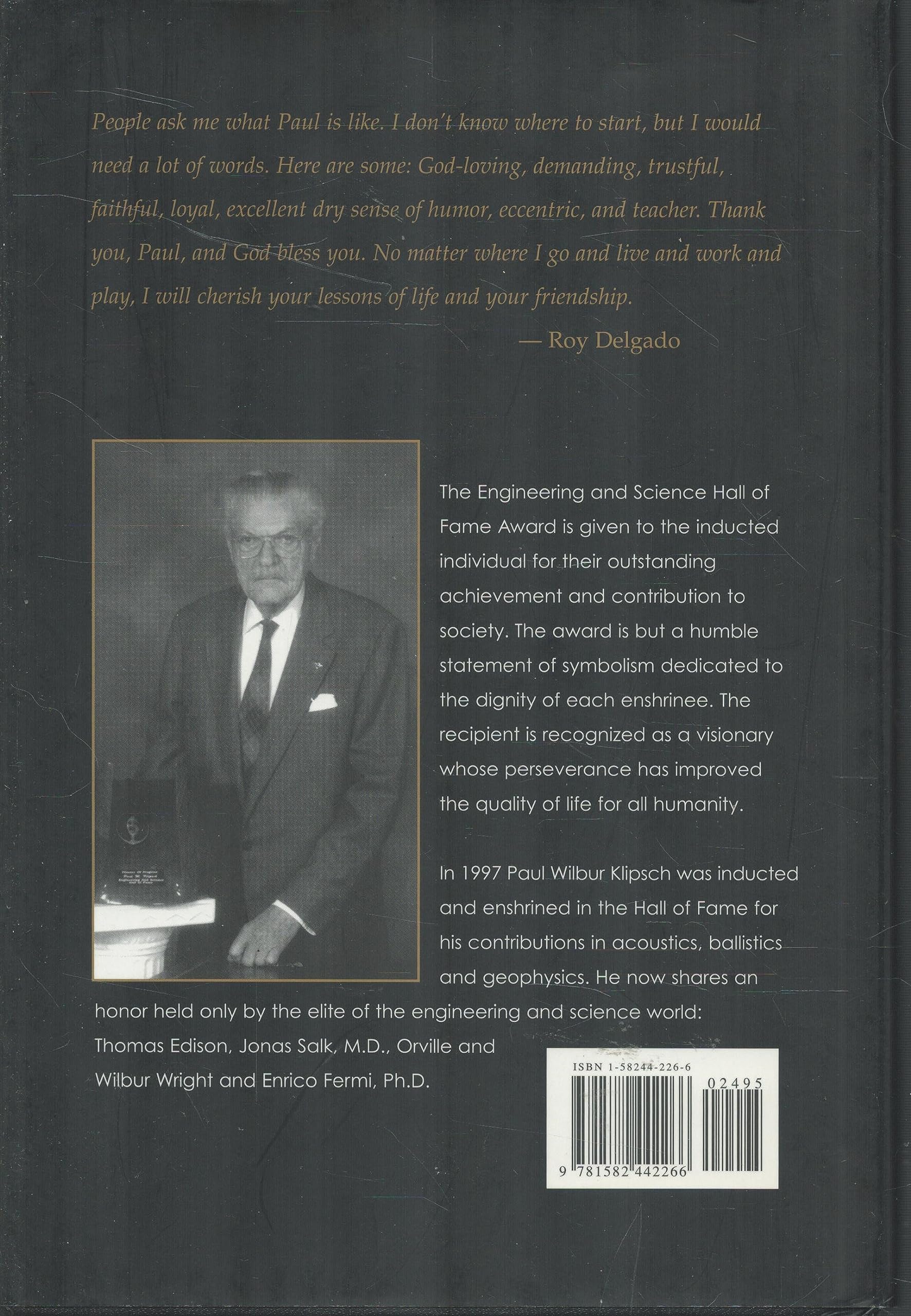 Paul Wilbur Klipsch the Life...the Legend