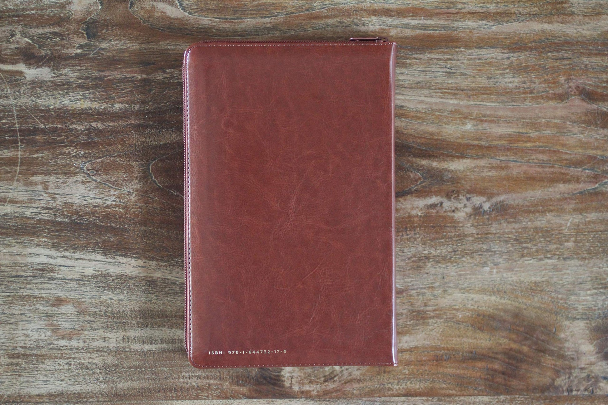 Biblia Reina Valera 1960 letra grande. S?mil piel canela, cremallera, tama?o manual / Spanish Bible RVR 1960. Handy Size, Large Print, Leathersoft, Brown Zip (Spanish Edition)