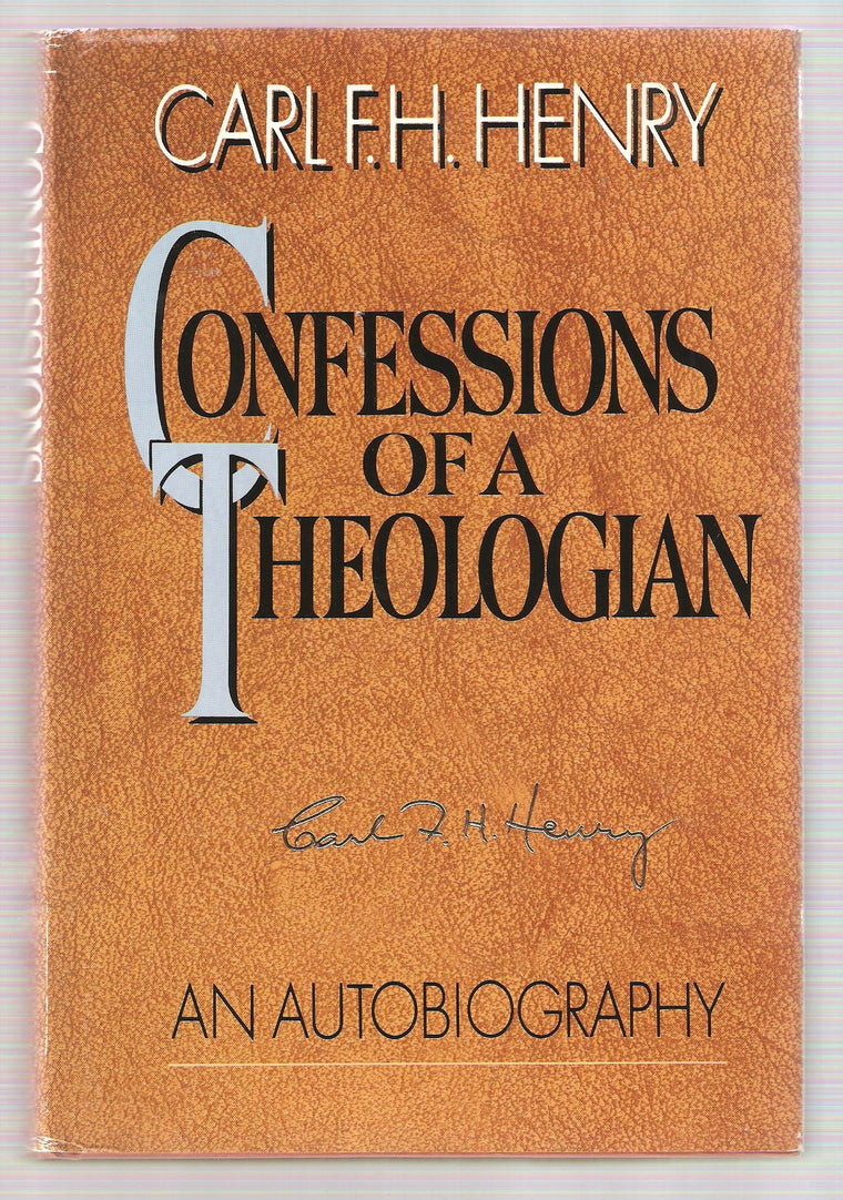 Confessions of a Theologian