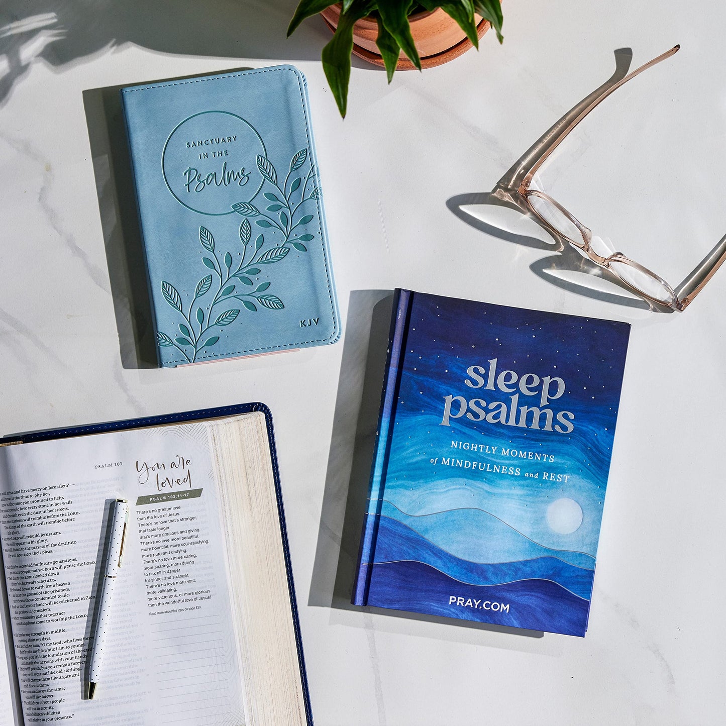 Sleep Psalms: Nightly Moments of Mindfulness and Rest - Prayer Devotional