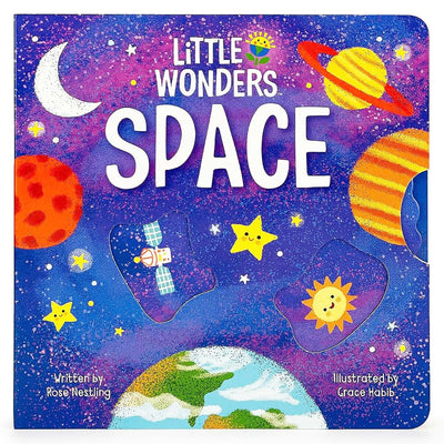 Little Wonders SPACE - Introduction to the Solar System: Multi-Activity Children's Board Book Including Flaps, Wheels, Tabs, and More