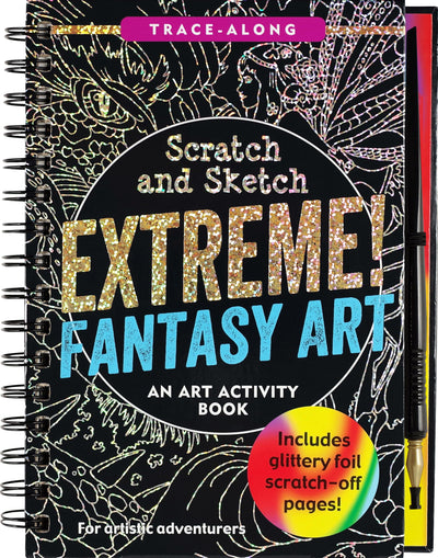 Scratch & Sketch Extreme Fantasy Art (Trace Along) (Scratch and Sketch Trace-Along)