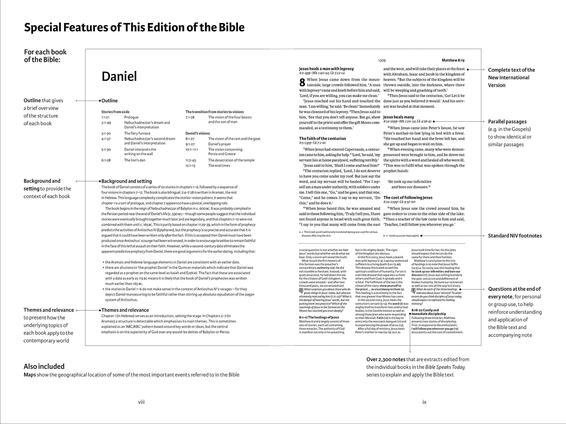 NIV BST Bible Speaks Today: NIV BST Study Bible - Clothbound Edition