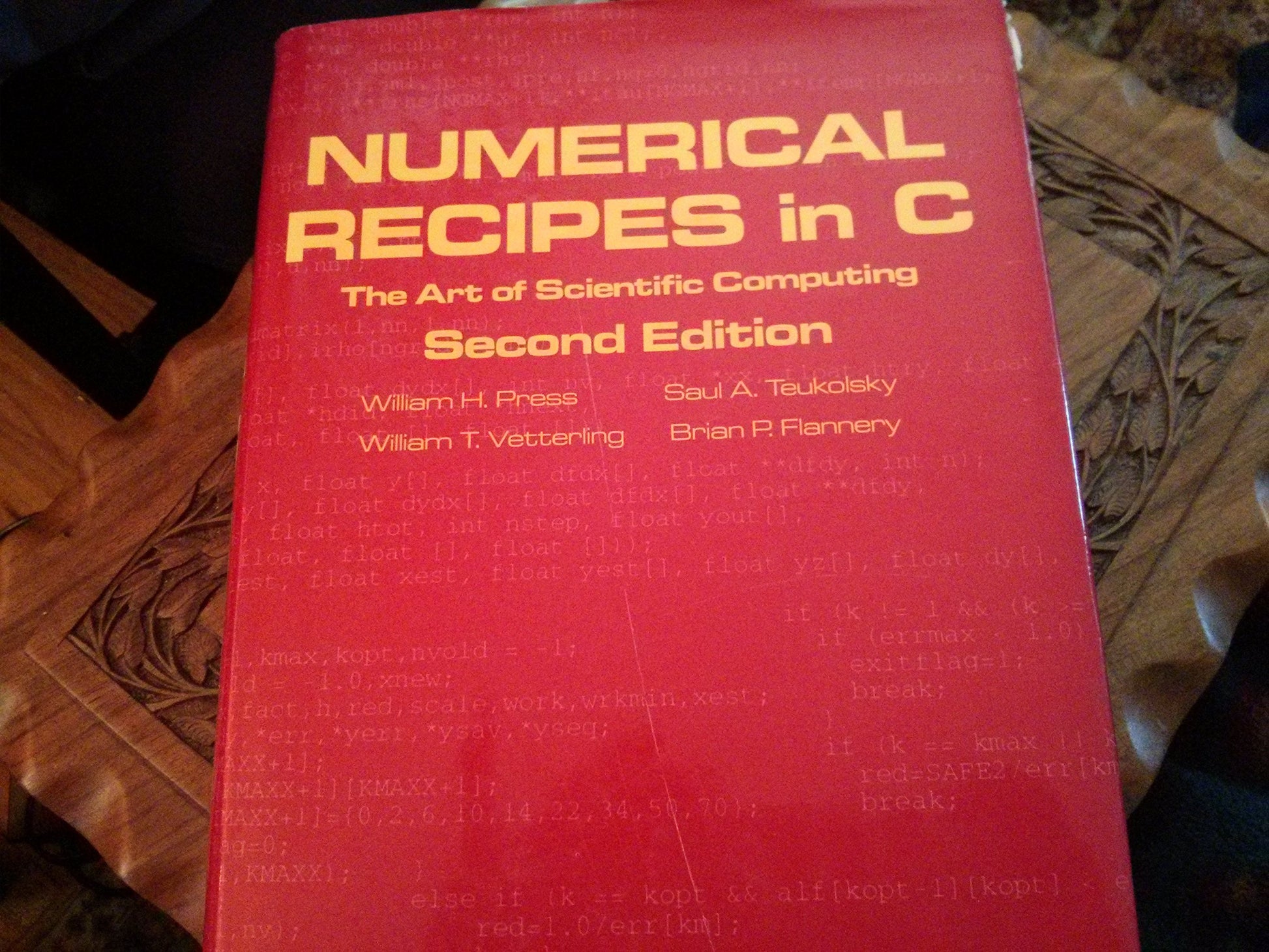 Numerical Recipes in C: The Art of Scientific Computing, Second Edition