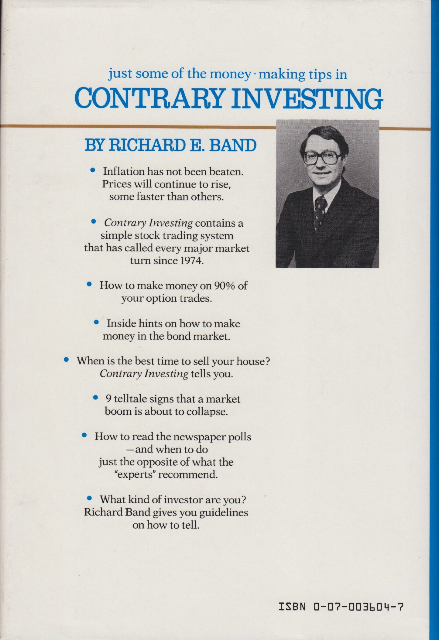 Contrary Investing: The Insiders Guide to Buying Low and Sel