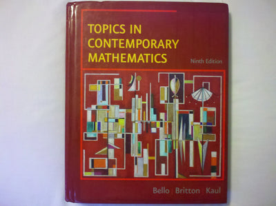 Topics in Contemporary Mathematics