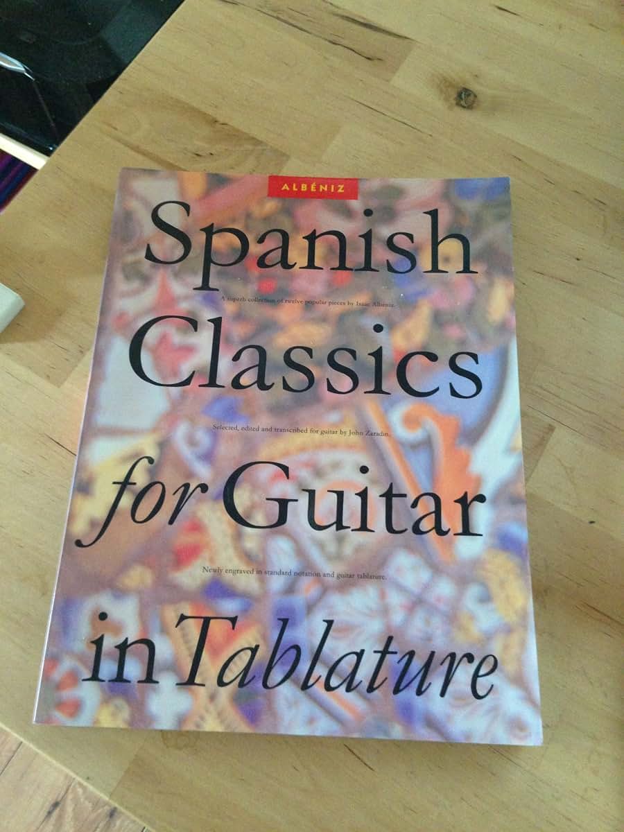 Spanish Classics for Guitar in Tablature (Classical Guitar)