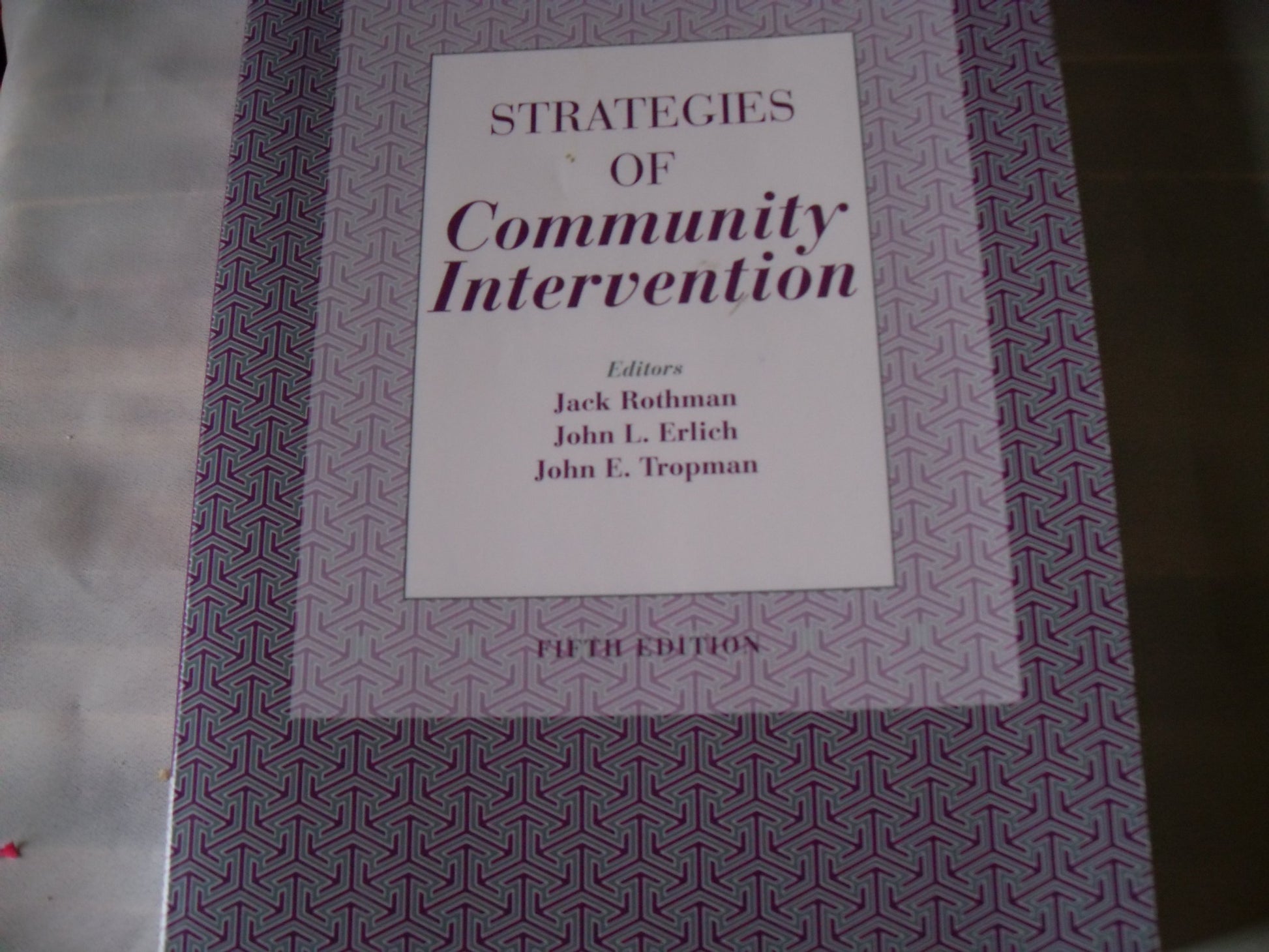 Strategies of Community Intervention: Macro Practice