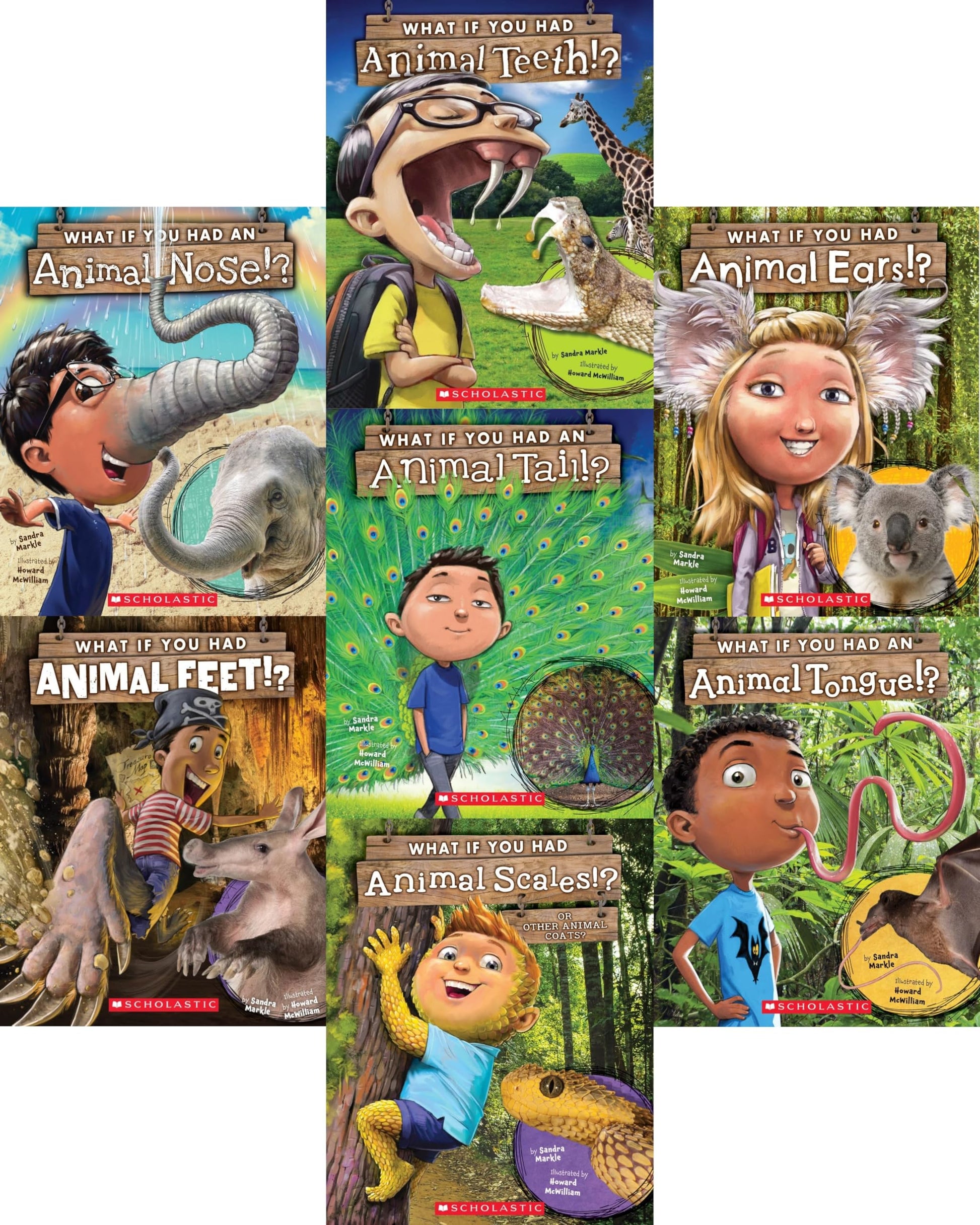 What if You Had Animal Parts!? 7 Book Set