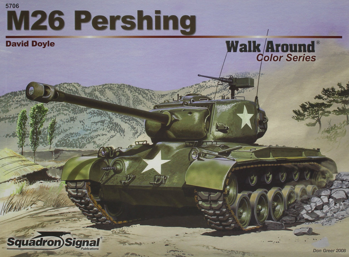 M26 Pershing - Armor Walk Around Color Series No. 6