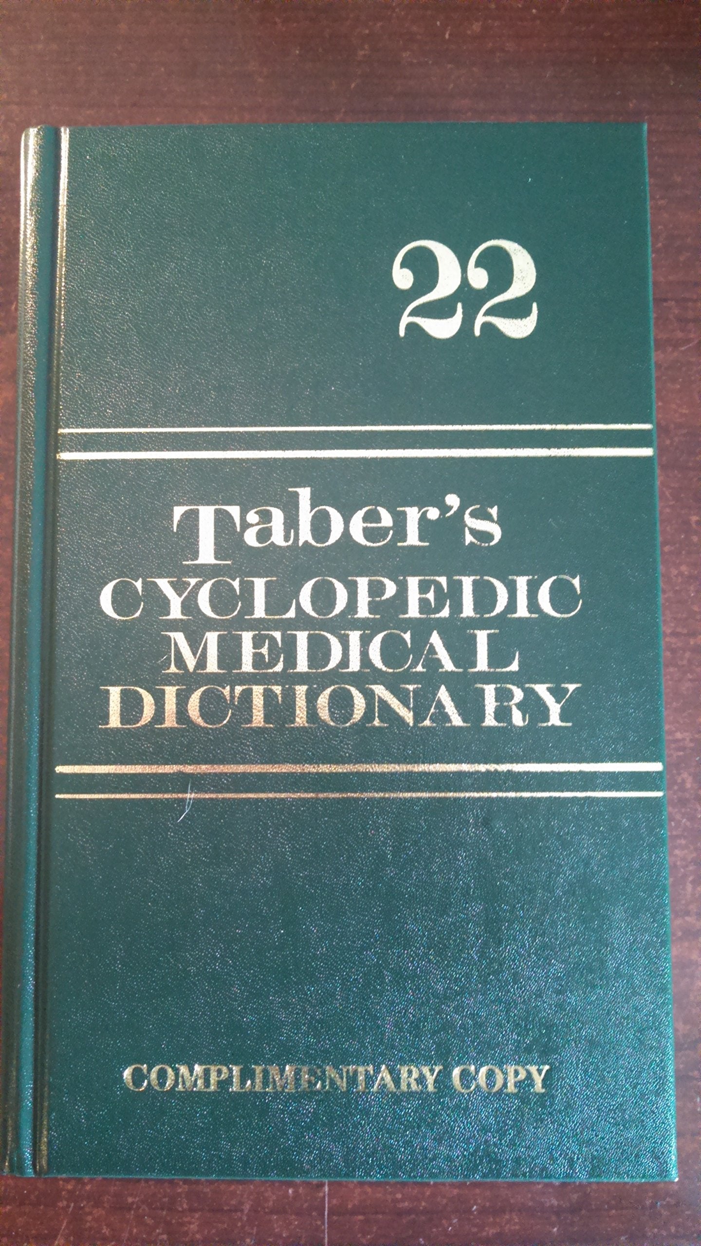 Taber's Cyclopedic Medical Dictionary (Thumb-indexed Version)