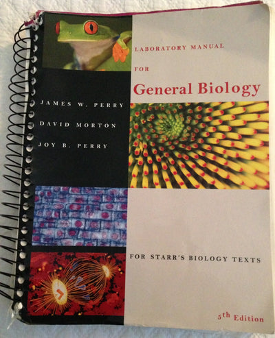 Laboratory Manual for General Biology