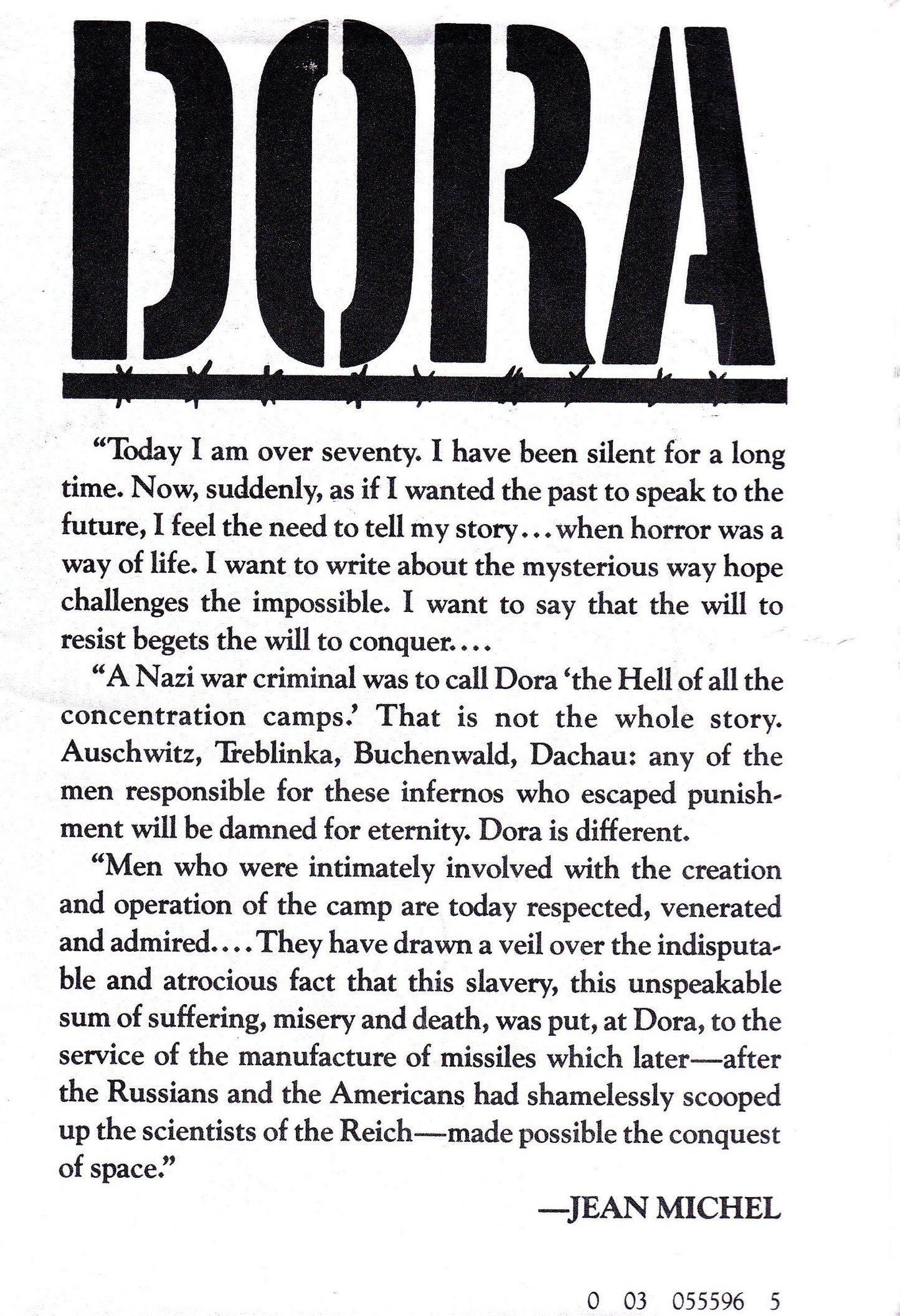 Dora: The Nazi Concentration Camp Where Space Techonology Was Born and 30,000 Prisoners Died (English and French Edition)