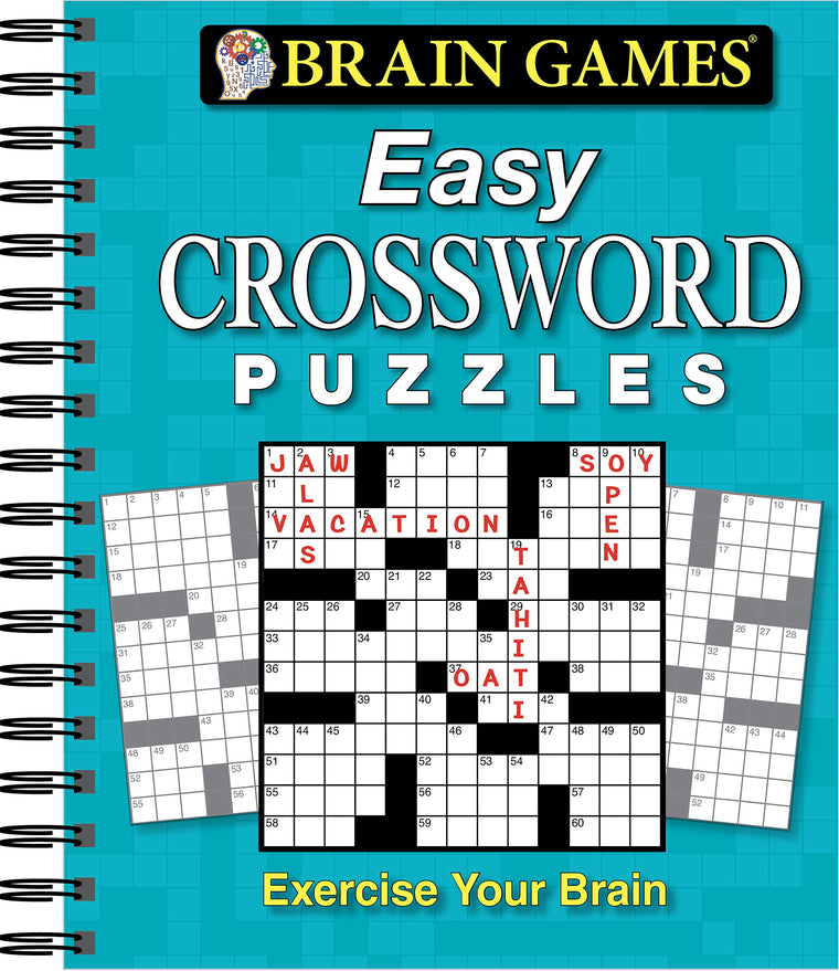 Brain Games - Easy Crossword Puzzles