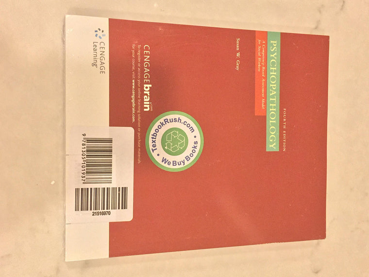 Empowerment Series: Psychopathology: A Competency-based Assessment Model for Social Workers — back cover