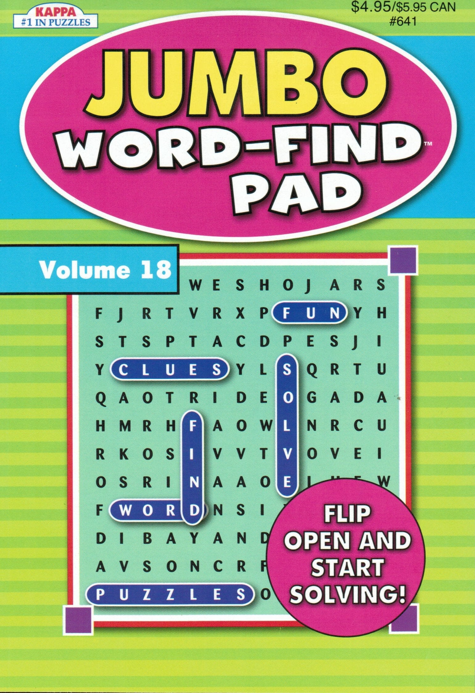 Jumbo Word-Find Pad