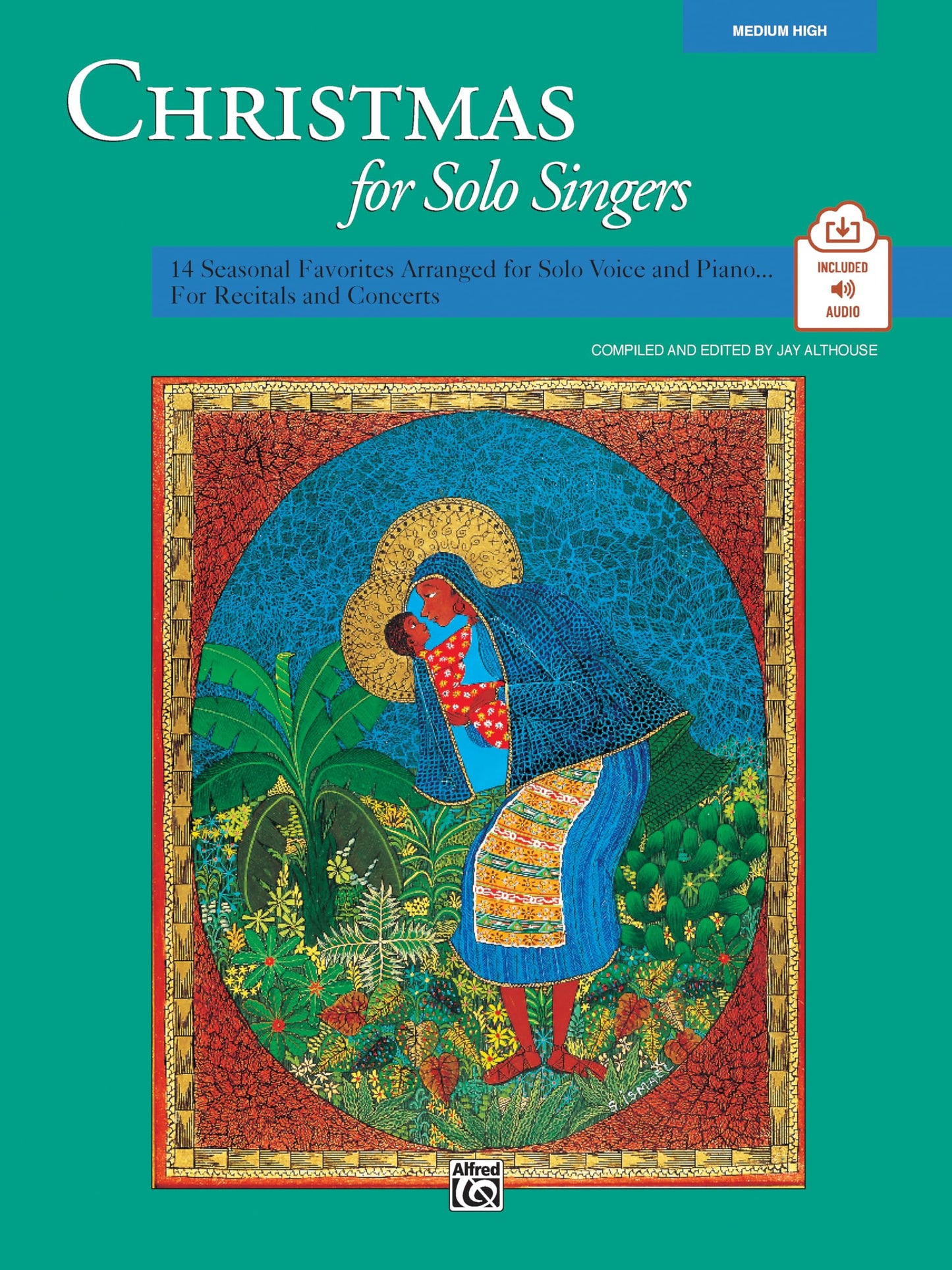 Christmas for Solo Singers: Medium High Voice, Book & Online Audio