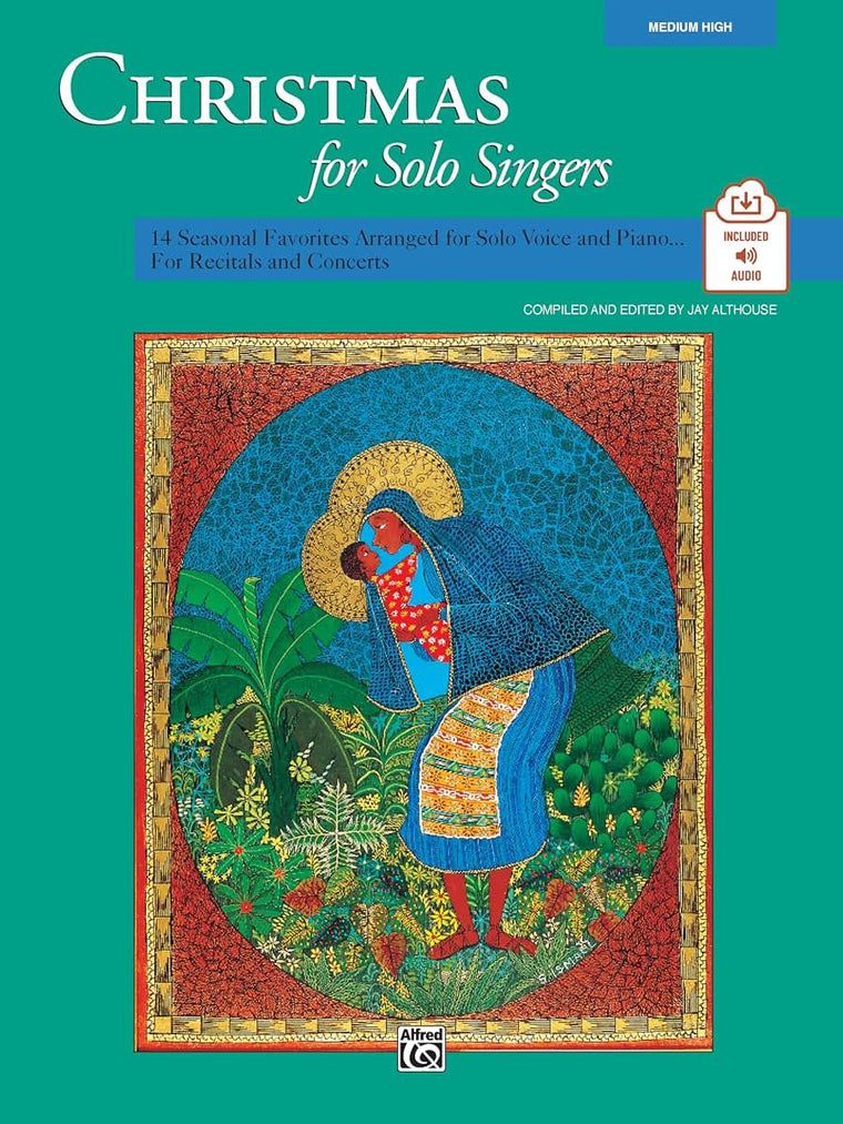 Christmas for Solo Singers: Medium High Voice, Book & Online Audio