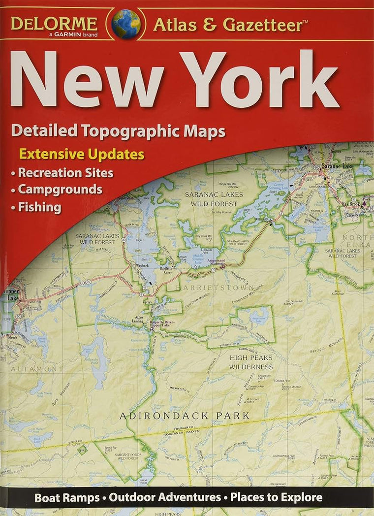 Delorme New York Atlas & Gazetteer (New York State Atlas & Gazetteer)