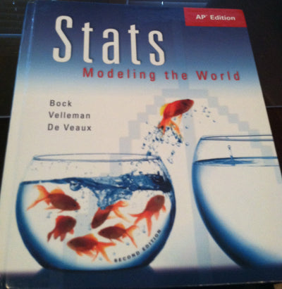 Stats: Modeling the World, AP Edition