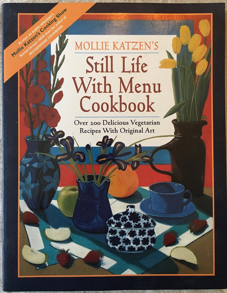 Still Life with Menu Cookbook