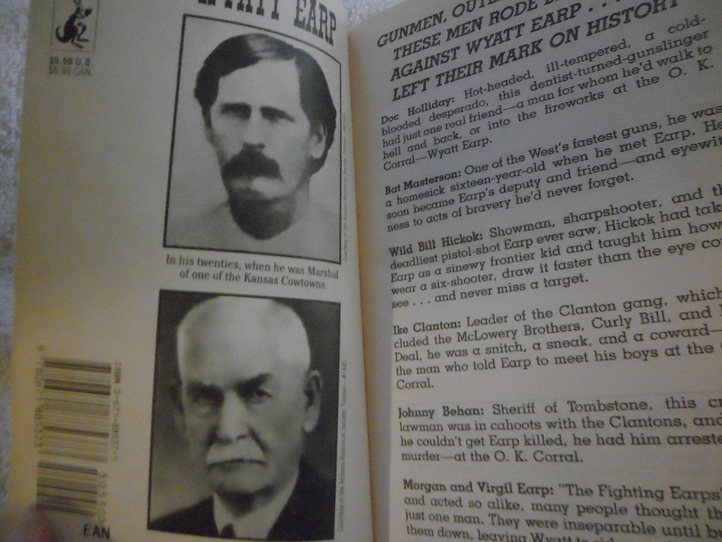 Wyatt Earp: Frontier Marshal by Lake, Stuart
