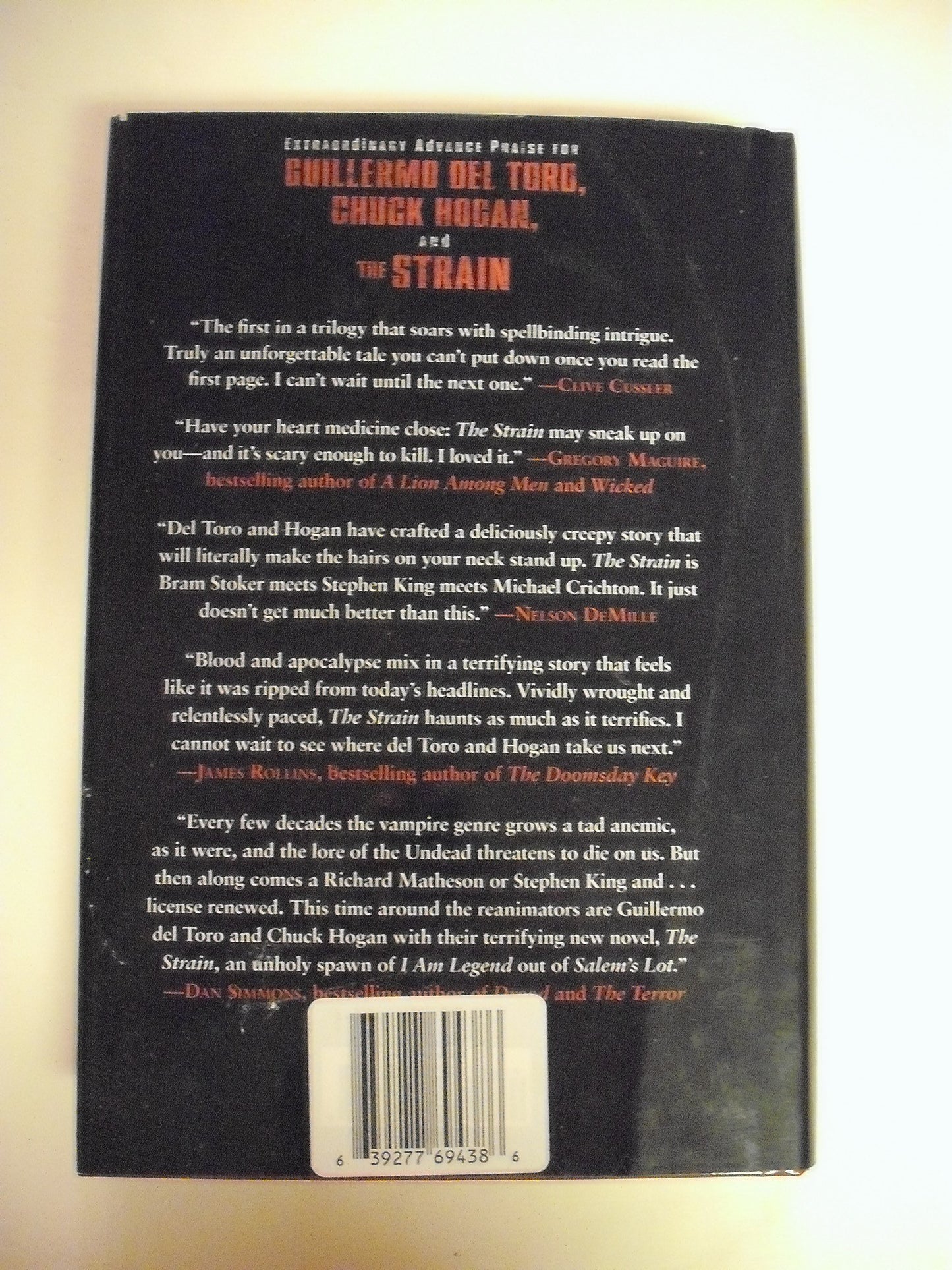 The Strain: Book One of The Strain Trilogy