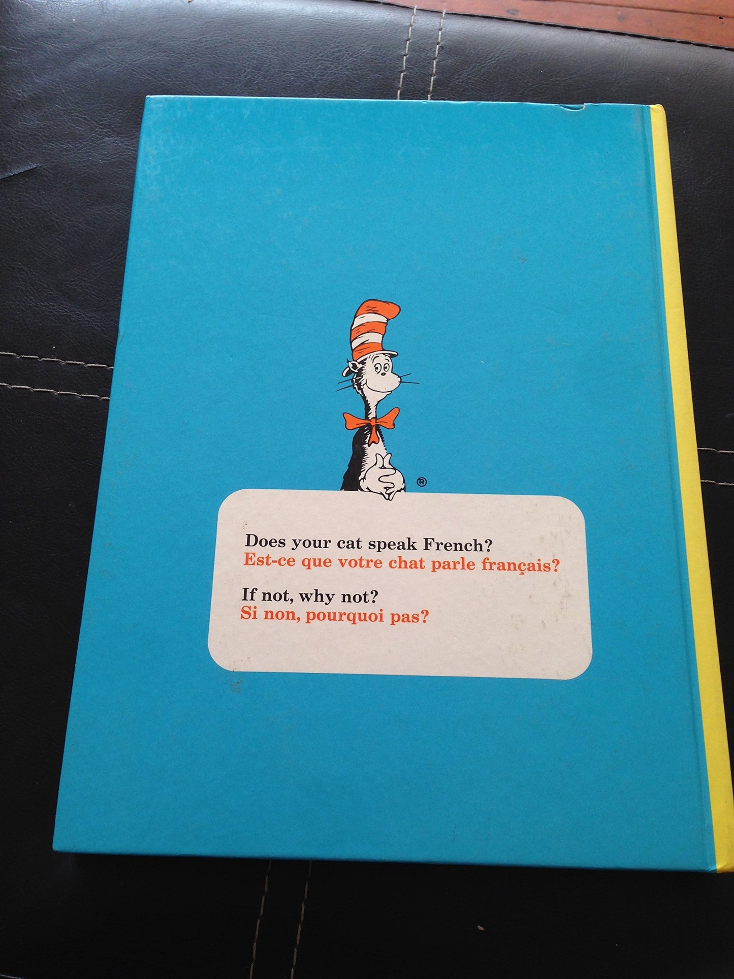 The Cat in the Hat Beginner Book: Dictionary in French