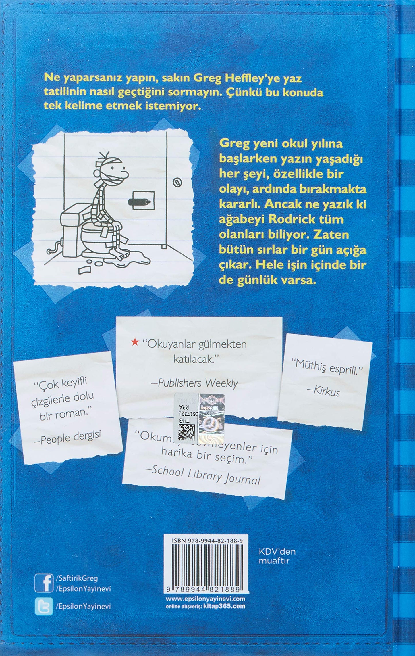 Saftirik Greg'in Gnlg 2. Kitap: Rodrick Kurallari (Turkish Edition)
