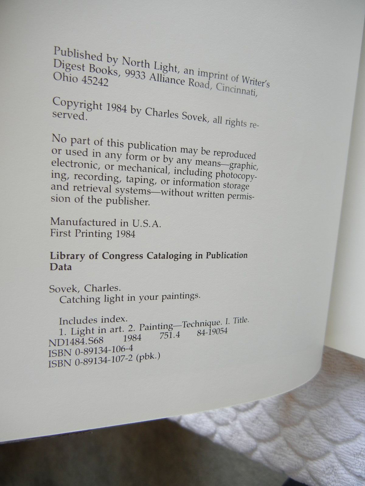 Catching Light in Your Paintings